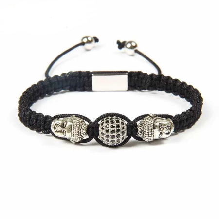 BRATARI LUXURY - Bratara Brooks Buddha Charm Bracelet