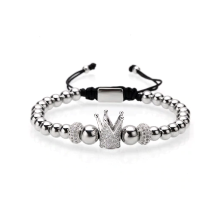 BRATARI CRISTALE - Bratara Brooks Crown Elite SILVER
