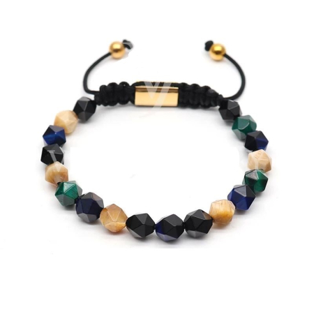 BRATARI PIETRE NATURALE - Bratara Brooks Diamond Cut Stones II