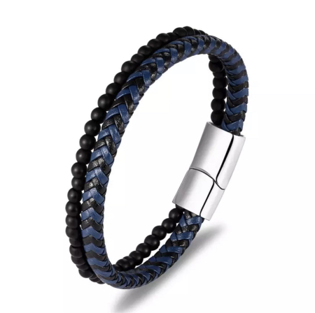 Bratara Brooks Double Layer Blue Loop [0]