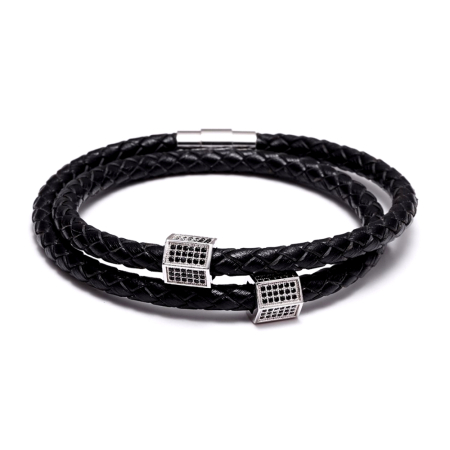 Bratara Brooks Double Layer Hexagon [0]