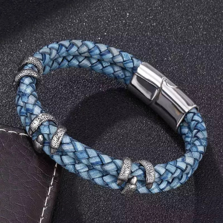 Bratara Brooks Double Strap Blue Snake [1]