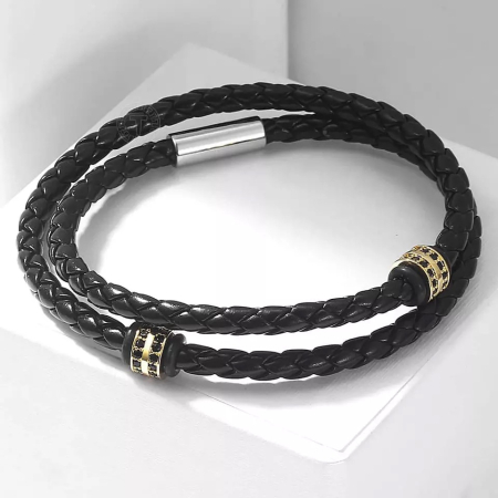 Bratara Brooks Double Strap Exquisite Charms 19 CM [2]