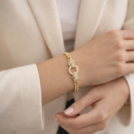 Bratara Brooks Exquisite Gatopardo [1]