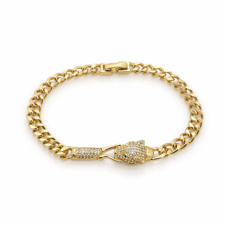 COLIERE - Bratara Brooks Exquisite Gatopardo