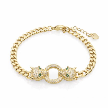 BRATARI CRISTALE - Bratara Brooks Exquisite Gatopardo