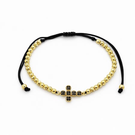 PROMOTII BRATARI - Bratara Brooks Gold Angelic Cross