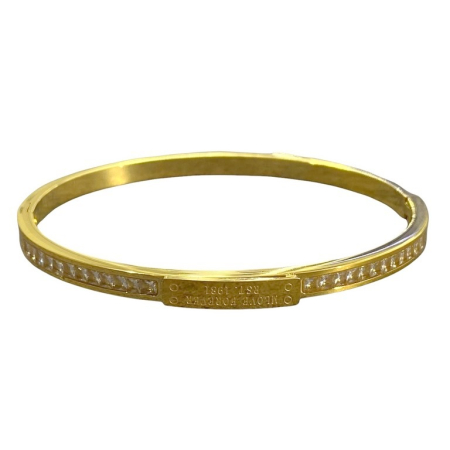 Bratara Brooks Gold Bangle Eloise [0]