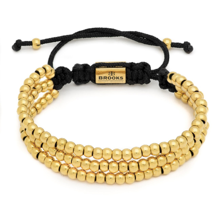 BRATARI LUXURY - Bratara Brooks Tripla Gold Classima