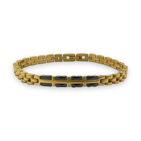 BRATARI LUXURY - Bratara Brooks Gold Black Diamonds
