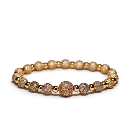 BRATARI CRISTALE - Bratara Brooks Gold Celestial Crystals