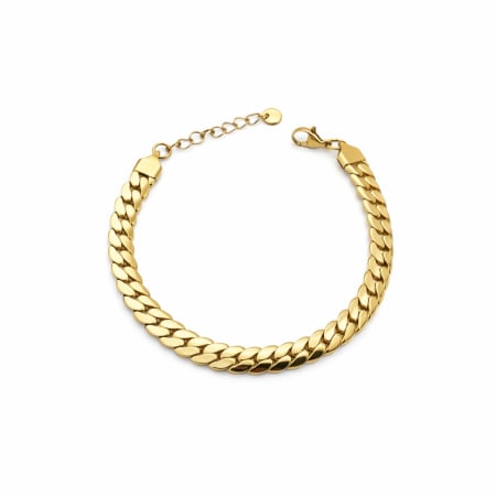 PROMOTII BRATARI - Bratara Brooks Gold Cuban