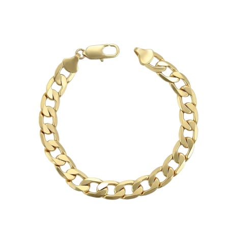 BRATARI METALICE - Bratara Brooks Gold Cuban