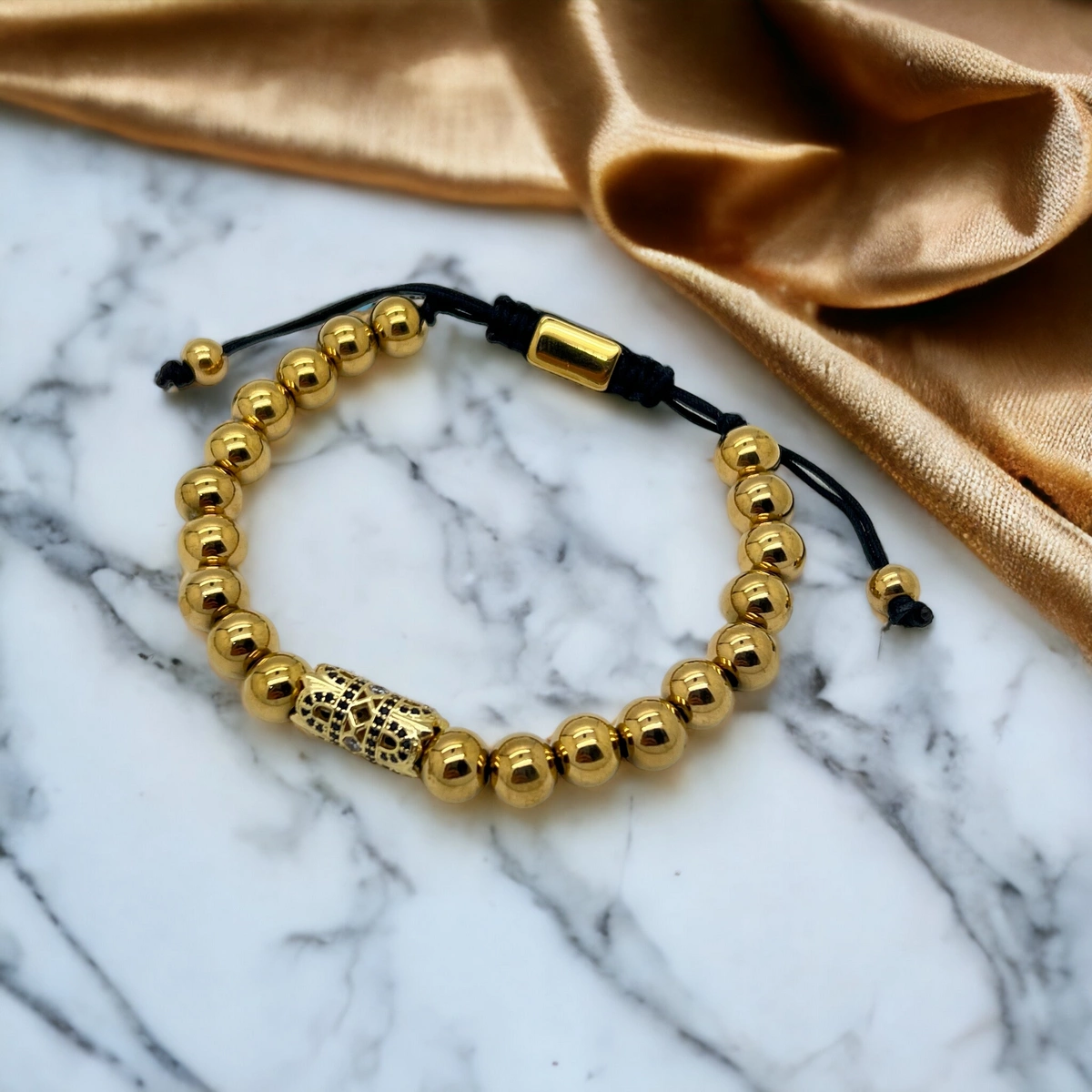Bratara Brooks Gold Gothic 8 mm [1]