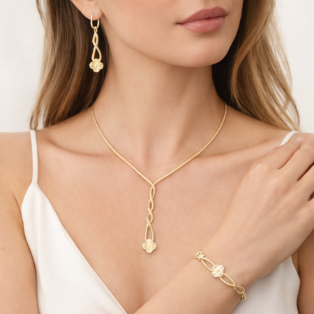 Bratara Brooks Gold Snake Alhambra [1]