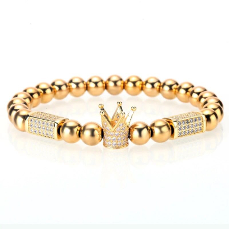 BRATARI LUXURY - Bratara Brooks Gold Zircon Emirates