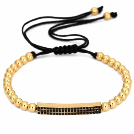 BRATARI - Bratara Brooks Gold Zircon Linea