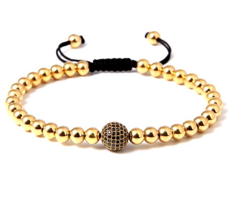 BRATARI - Bratara Brooks Gold Zircon Sphere
