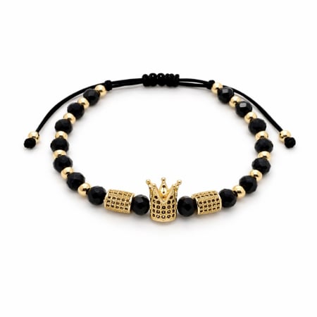 PROMOTII BRATARI - Bratara Brooks GoldBlack Crown