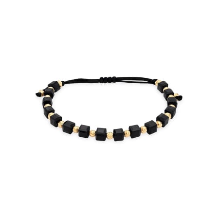 BRATARI BARBATI - Bratara Brooks GoldBlack Cubic