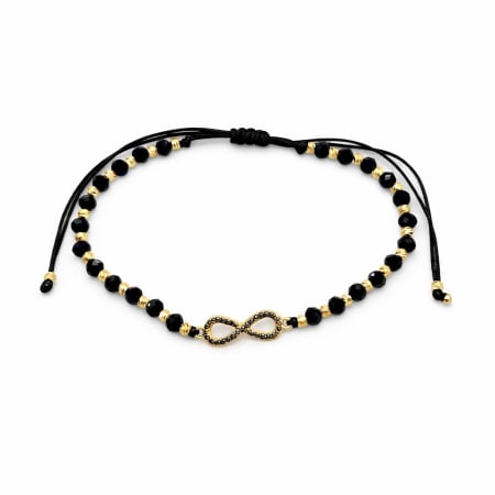 BIJUTERII DAMA - Bratara Brooks GoldBlack Infinit