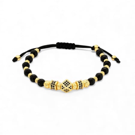 BRATARI BARBATI - Bratara Brooks GoldBlack Luxury