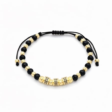 PROMOTII BRATARI - Bratara Brooks GoldBlack Luxury