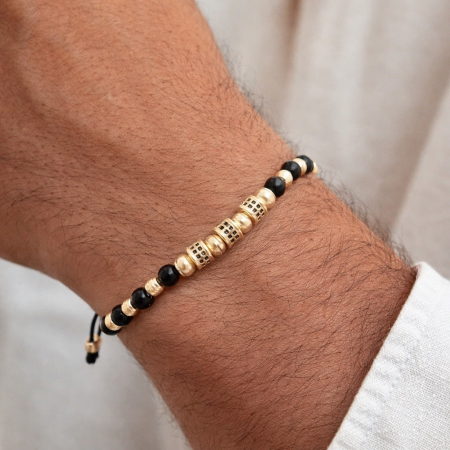 Bratara Brooks GoldBlack Luxury [1]