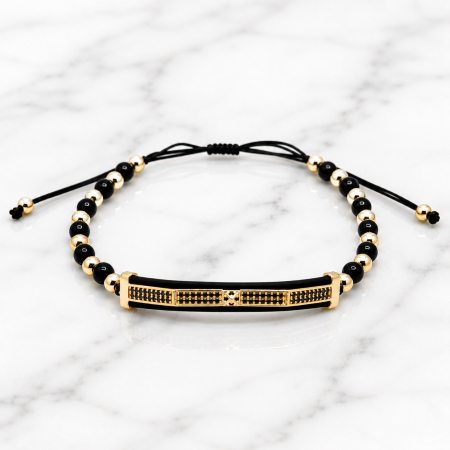 Bratara Brooks GoldBlack Qantierre [1]