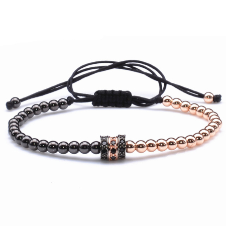 Bratara Brooks Half Rose Half Black [1]