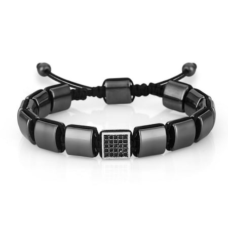 BRATARI PIETRE NATURALE - Bratara Brooks Hematit BlackStone