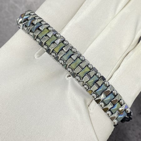 Bratara Brooks Hematit Silver [1]