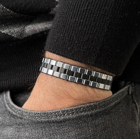 Bratara Brooks Hematit Strap [1]