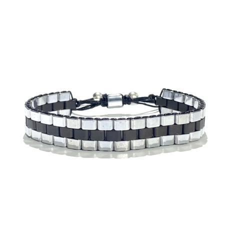 BRATARI PIETRE NATURALE - Bratara Brooks Hematit Strap
