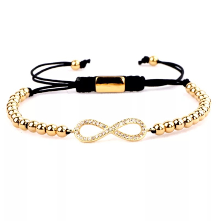 BRATARI CRISTALE - Bratara Brooks Infinity Symbol