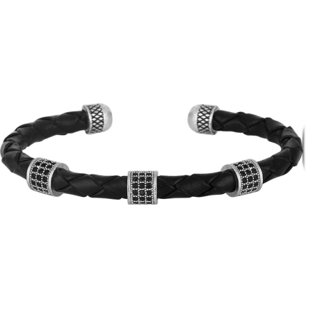 BRATARI LUXURY - Bratara Brooks Leather Cilinder