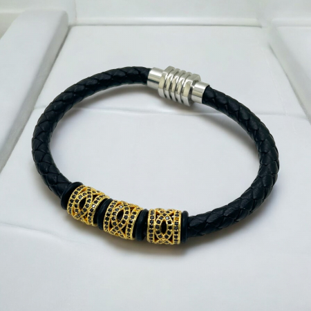 Bratara Brooks Gold Infinity Charms [1]