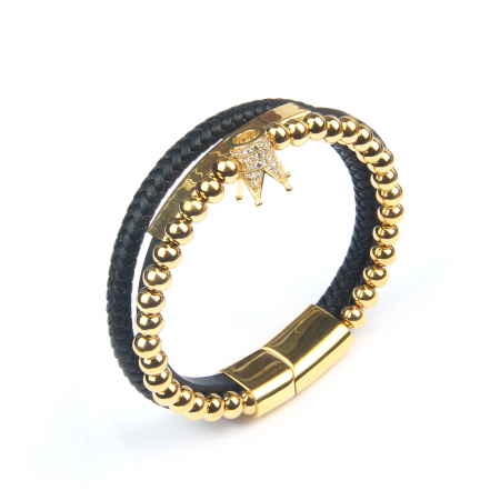 PROMOTII BRATARI - Bratara Brooks Multilayer Delta Crown