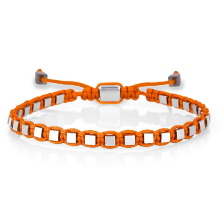 BRATARI PIETRE NATURALE - Bratara Brooks Rainbow Hematit Orange