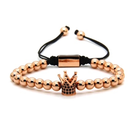 PROMOTII - Bratara Brooks Rose Gold Crown