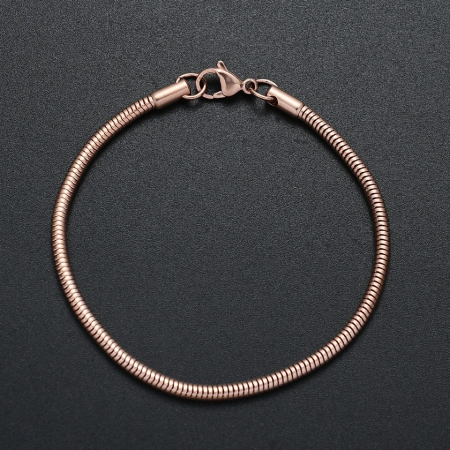 BRATARI METALICE - Bratara Brooks Rose Gold Snake