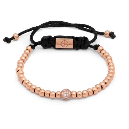 BRATARI LUXURY - Bratara Brooks Rose Gold Sphere