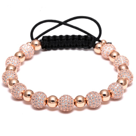 BRATARI CRISTALE - Bratara Brooks Rose Gold Thalia