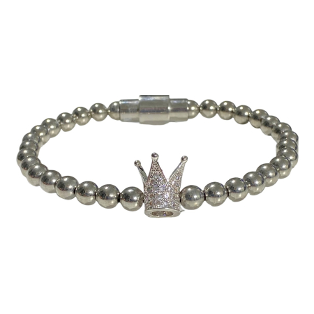 BRATARI - Bratara Brooks Silver Crown