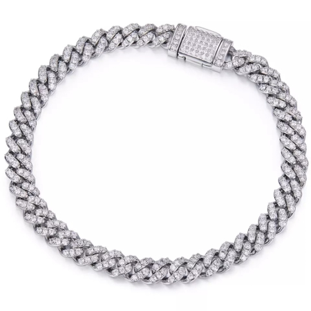 Bratara Brooks Silver Cuban Woman [0]