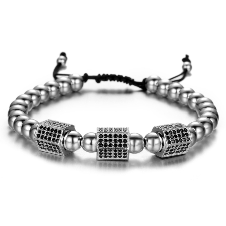 PROMOTII - Bratara Brooks Silver Hexacharm