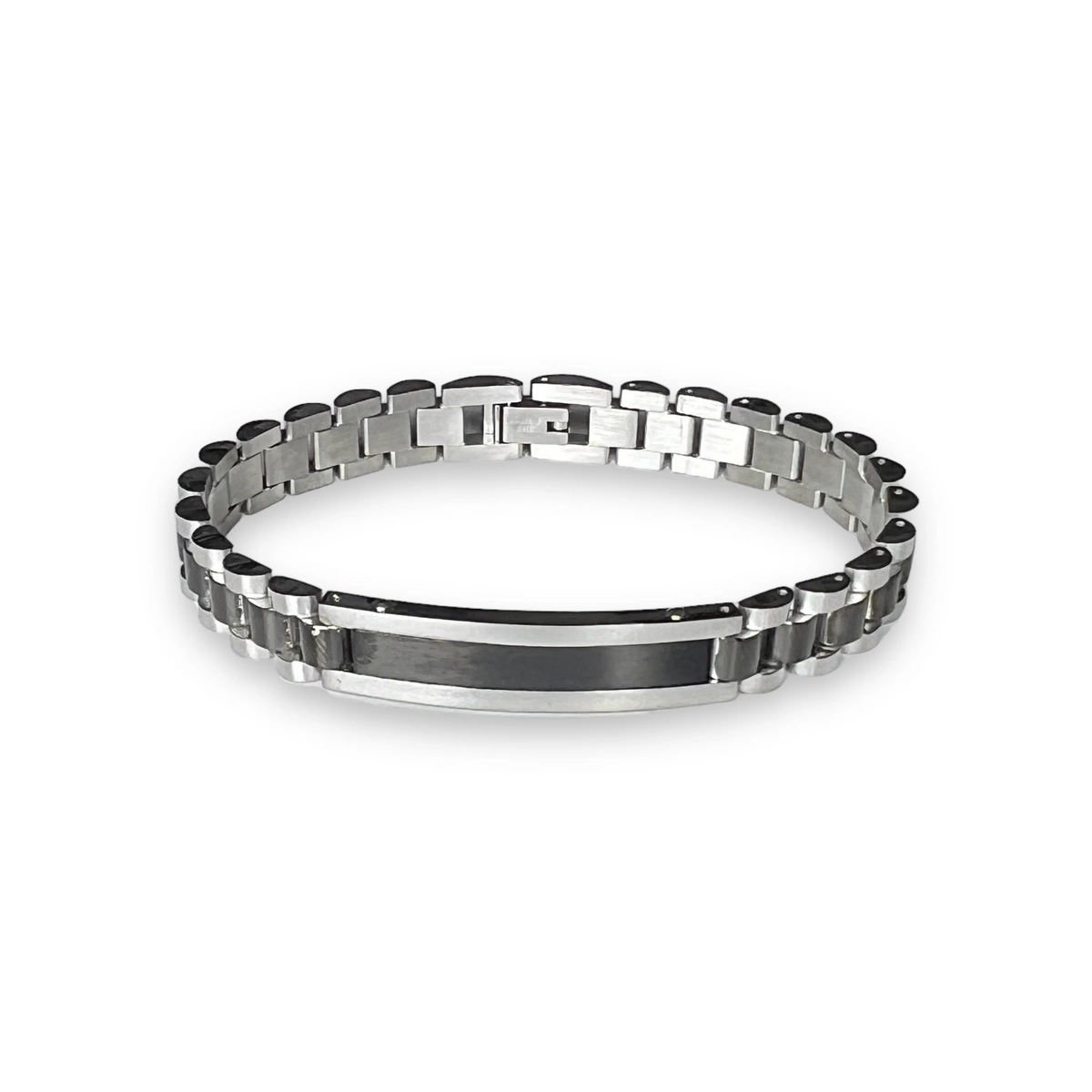 BRATARI LUXURY - Bratara Brooks Stainless Steel 316L BlackSilver