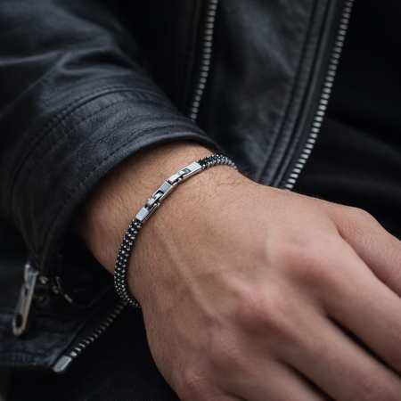 Bratara Brooks Tennis Double Row Zirconia 4 MM [1]