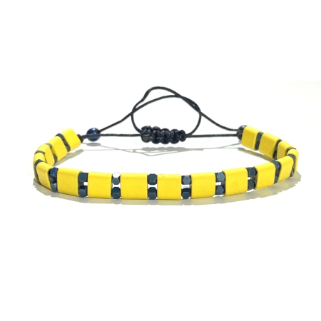 PROMOTII - Bratara Brooks Yellow Beads