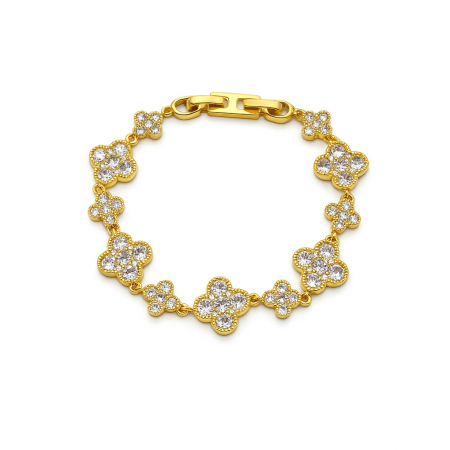 BIJUTERII DAMA - Bratara Dama Gold Alhambra